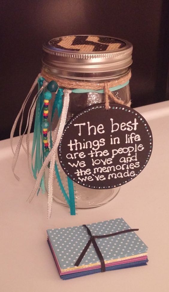 Memory Jar, a new year eve tradition is to read your memories from the year and share with your friends and family