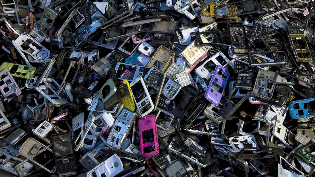 E Waste from Mobile Companies and other tech businesses.